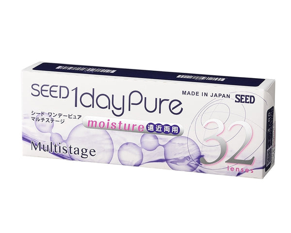 Seed 1 Day Pure Multistage  32 Pack (Bifocal Lens)