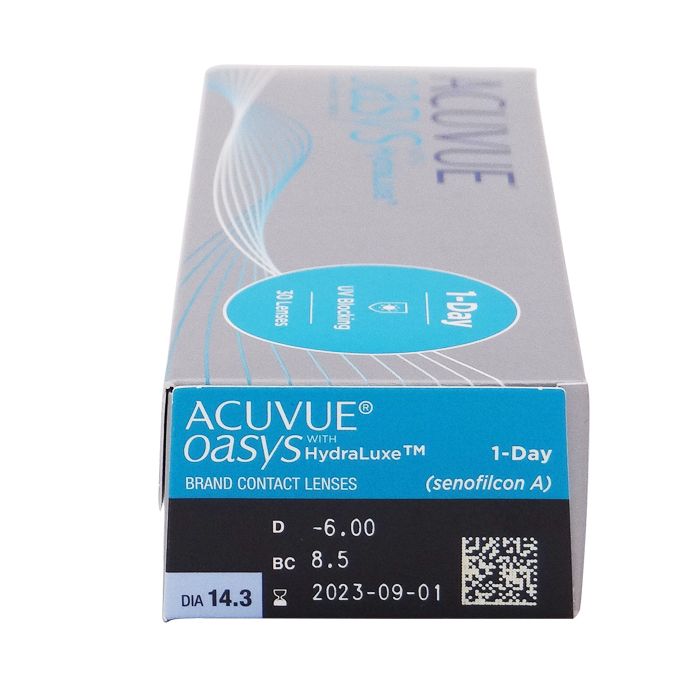 1-Day Acuvue Oasys with HydraLuxe 日抛30片裝 - Lens2 HK