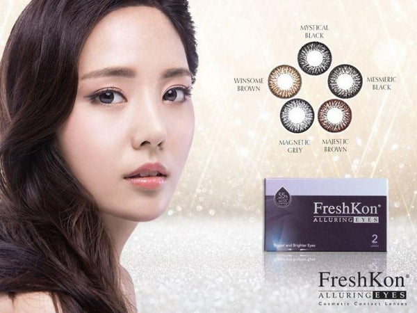 FreshKon Alluring Eyes 每月即棄隱形眼鏡 - Lens2 HK