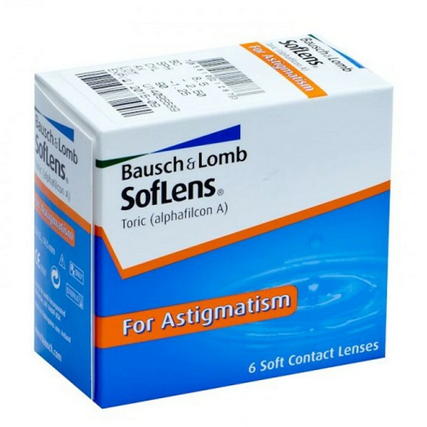 SofLens Toric (for Astigmatism) Biweekly 6 Pack