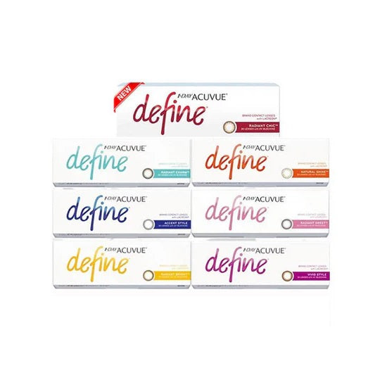 Acuvue Define (Classic 7 colors) Daily 30 Pack