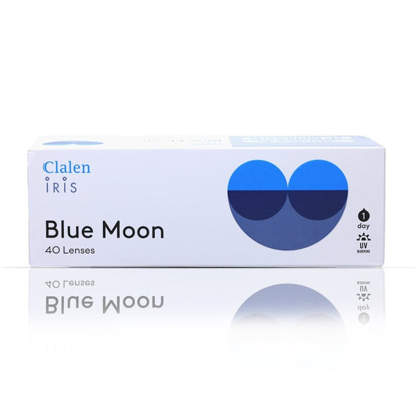 Clalen IRIS "BLUE MOON 弦月藍" 彩妝日拋40片