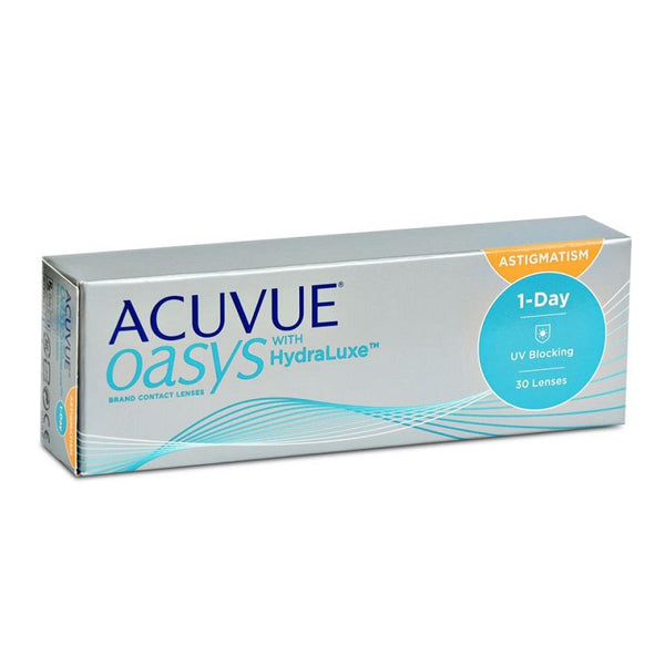 Acuvue Oasys 1-Day with HydraLuxe for Astigmatism 30 Pack