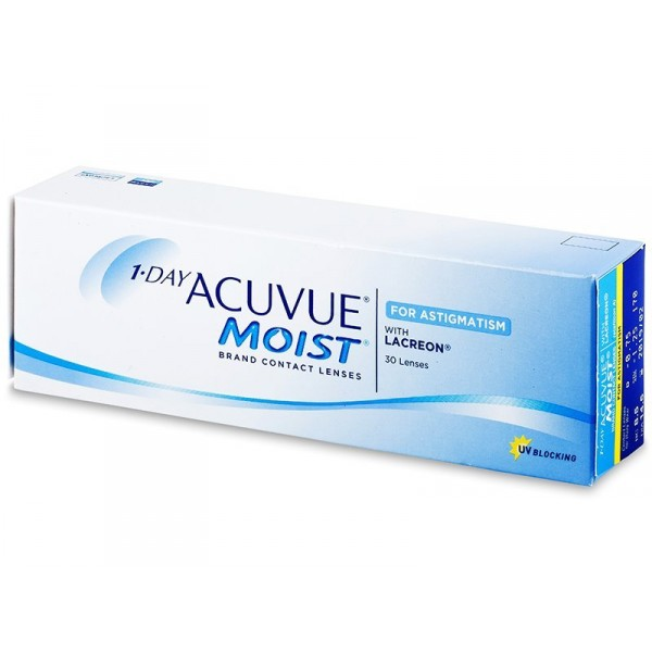 Acuvue Moist 1-Day for Astigmatism 30 Pack