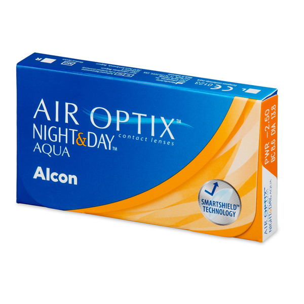 AIR OPTIX NIGHT & DAY AQUA Monthly 3 Pack