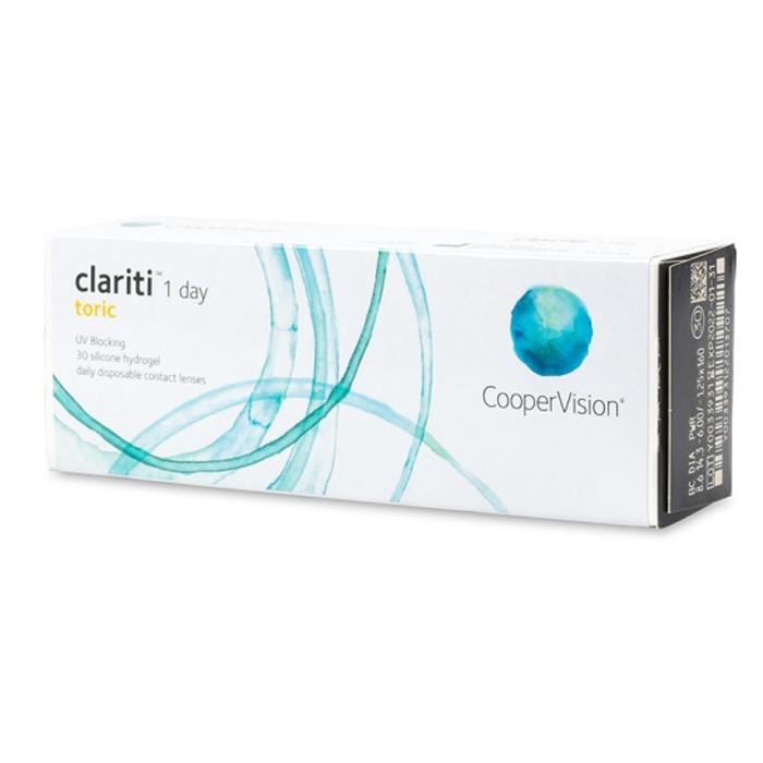 COOPER VISION Clariti 1 Day Toric 矽水凝膠散光日拋 30片 - Lens2 HK