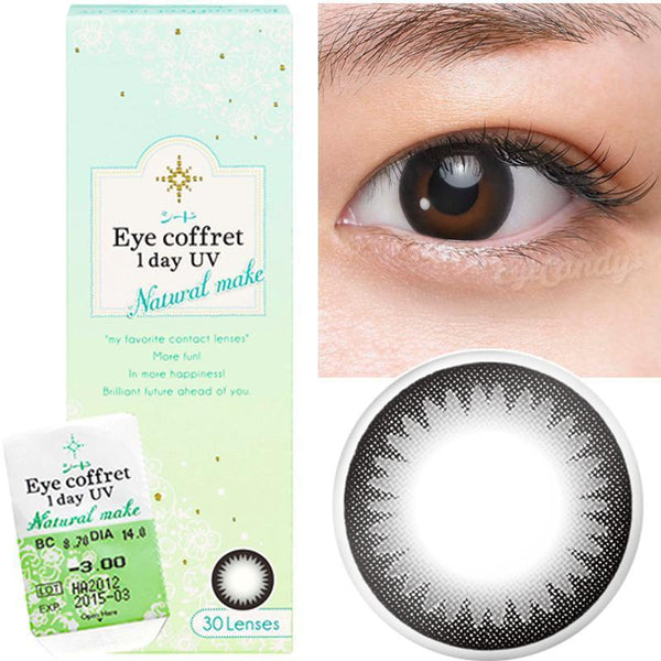 Seed Eye Coffret 1 Day UV (Natural Make 30pcs) - Lens2 HK