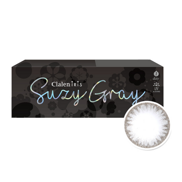 Clalen IRIS Suzy Gray 2-Tone Daily 30 Pack