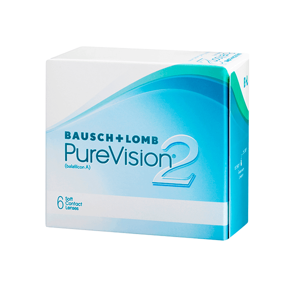 Bausch+Lomb PureVision2 HD 矽水凝膠月拋 6片 - Lens2 HK