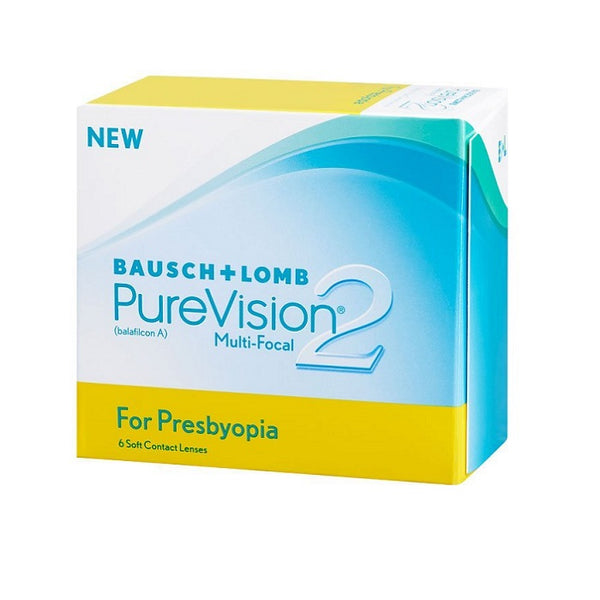 PureVision2 Multifocal (for Presbyopia) 矽水凝膠多焦月抛 6片裝