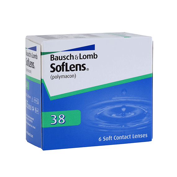 SofLens 38 月拋6片裝 - Lens2 HK